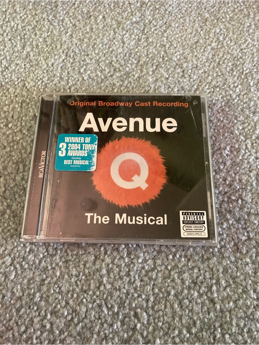 Avenue Q The Musical Original Broadway Cast CD